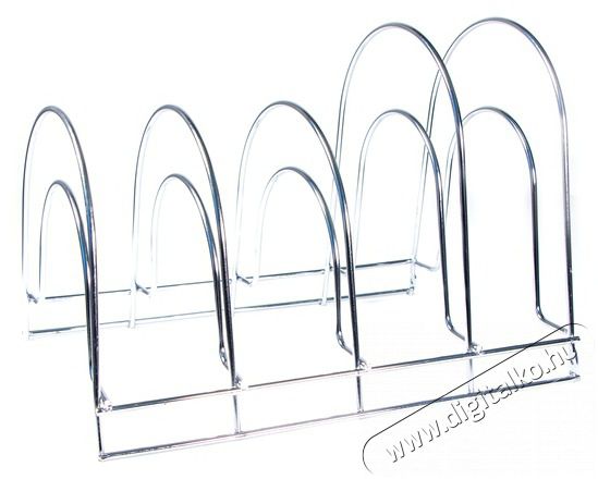 Iris KT-596 Konyhai f&eacute;m serpenyőtart&oacute;, 5 szintes Konyhai term&eacute;kek - Konyhai eszk&ouml;z - Egy&eacute;b konyhai eszk&ouml;z - 513451