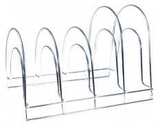 Iris KT-596 Konyhai f&eacute;m serpenyőtart&oacute;, 5 szintes Konyhai term&eacute;kek - Konyhai eszk&ouml;z - Egy&eacute;b konyhai eszk&ouml;z - 513451