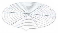 Iris KT-597 Tálaló, edénytartó fém rács 30cm*1,5cm Konyhai termékek - Mosogató - Edény szárító / tartó - 513895