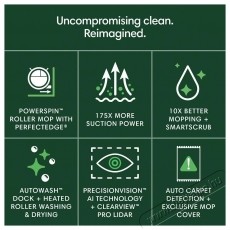 iRobot Roomba Max 705 Combo robotporsz&iacute;v&oacute; 2in1 AutoWash(TM) Dokkol&oacute;val, fekete H&aacute;ztart&aacute;s / Otthon / K&uuml;lt&eacute;r - Porsz&iacute;v&oacute; / takar&iacute;t&oacute;g&eacute;p - Robotporsz&iacute;v&oacute; - 531459