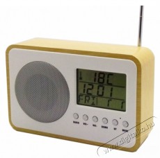 Itotal CM3003 vil&aacute;gos barna r&aacute;di&oacute;s &oacute;ra időj&aacute;r&aacute;sjelzővel H&aacute;ztart&aacute;s / Otthon / K&uuml;lt&eacute;r - &Oacute;ra - Egy&eacute;b &oacute;ra - 337345