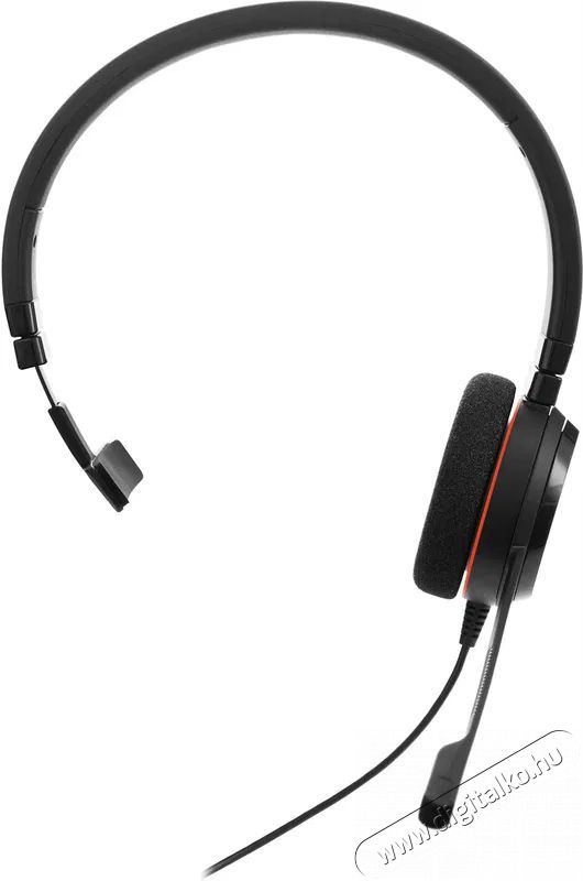 Jabra Evolve 20 MS Mono USB-A Audio-Video / Hifi / Multim&eacute;dia - F&uuml;l &eacute;s Fejhallgat&oacute;k - Fejhallgat&oacute; mikrofonnal / headset - 509991