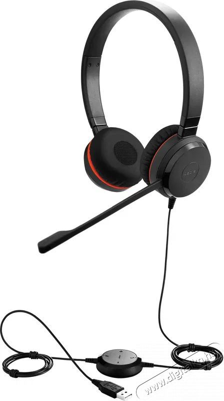 Jabra Evolve 30 II MS Stereo USB-A Audio-Video / Hifi / Multim&eacute;dia - F&uuml;l &eacute;s Fejhallgat&oacute;k - Fejhallgat&oacute; mikrofonnal / headset - 509981