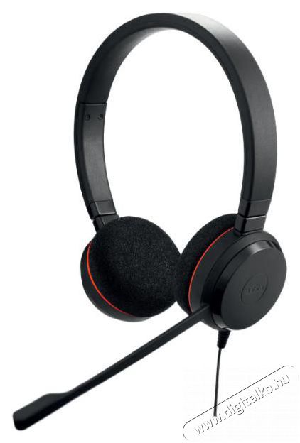 Jabra Evolve 20 SE, Stereo UC, USB C/A, Leather Audio-Video / Hifi / Multim&eacute;dia - F&uuml;l &eacute;s Fejhallgat&oacute;k - Fejhallgat&oacute; - 518815
