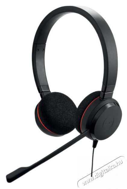Jabra Evolve 20, Stereo MS, USB C/A adapter Audio-Video / Hifi / Multim&eacute;dia - F&uuml;l &eacute;s Fejhallgat&oacute;k - Fejhallgat&oacute; - 518812
