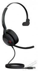 Jabra Evolve2 50 USB-A MS Mono Audio-Video / Hifi / Multim&eacute;dia - F&uuml;l &eacute;s Fejhallgat&oacute;k - Fejhallgat&oacute; - 518811