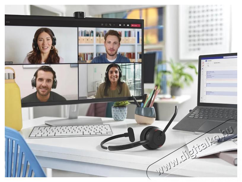 Jabra Evolve2 55 LINK380A MS Mono Audio-Video / Hifi / Multim&eacute;dia - F&uuml;l &eacute;s Fejhallgat&oacute;k - Fejhallgat&oacute; - 518808