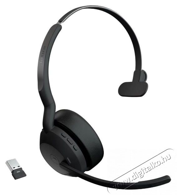 Jabra Evolve2 55 LINK380A MS Mono Audio-Video / Hifi / Multim&eacute;dia - F&uuml;l &eacute;s Fejhallgat&oacute;k - Fejhallgat&oacute; - 518808