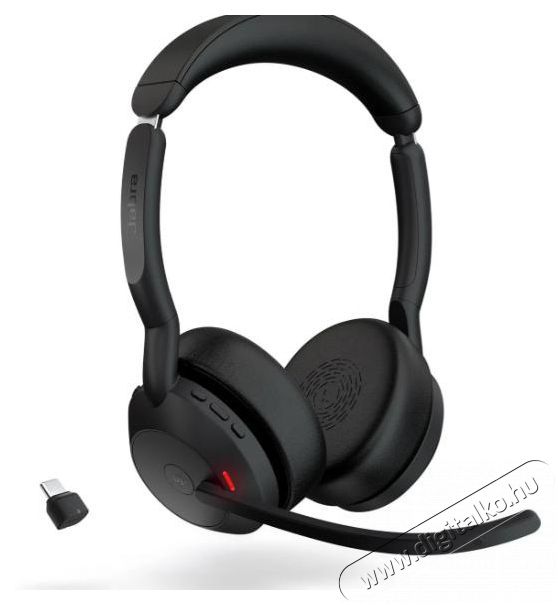 Jabra Evolve2 55 LINK380C MS Stereo Audio-Video / Hifi / Multim&eacute;dia - F&uuml;l &eacute;s Fejhallgat&oacute;k - Fejhallgat&oacute; - 518803