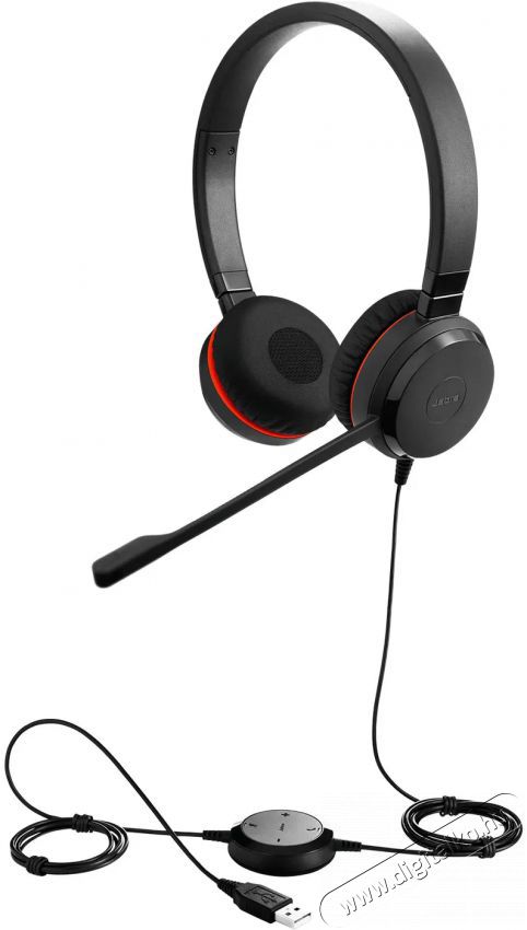 Jabra Evolve 30 II, Stereo UC, USB C/A adapter Audio-Video / Hifi / Multim&eacute;dia - F&uuml;l &eacute;s Fejhallgat&oacute;k - Fejhallgat&oacute; mikrofonnal / headset - 525014