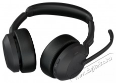 Jabra Evolve2 55, Link380/390c UC Stereo Stand Audio-Video / Hifi / Multim&eacute;dia - F&uuml;l &eacute;s Fejhallgat&oacute;k - Fejhallgat&oacute; mikrofonnal / headset - 529609