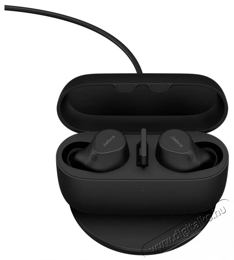 Jabra Evolve2 Buds UC, Link 390a Wireless Charging Pad F&uuml;lhallgat&oacute; Audio-Video / Hifi / Multim&eacute;dia - F&uuml;l &eacute;s Fejhallgat&oacute;k - F&uuml;lhallgat&oacute; - 529638