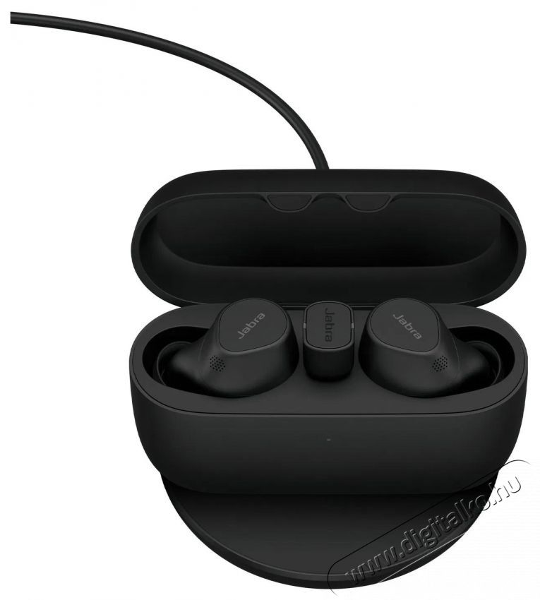 Jabra Evolve2 Buds UC, Link 390c Wireless Charging Pad F&uuml;lhallgat&oacute; Audio-Video / Hifi / Multim&eacute;dia - F&uuml;l &eacute;s Fejhallgat&oacute;k - F&uuml;lhallgat&oacute; - 529640