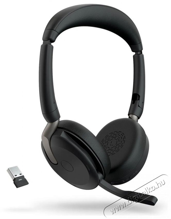 Jabra Evolve2 65 Flex, Link380/390a UC Stereo WLC Fejhallgat&oacute; Audio-Video / Hifi / Multim&eacute;dia - F&uuml;l &eacute;s Fejhallgat&oacute;k - Fejhallgat&oacute; mikrofonnal / headset - 529611