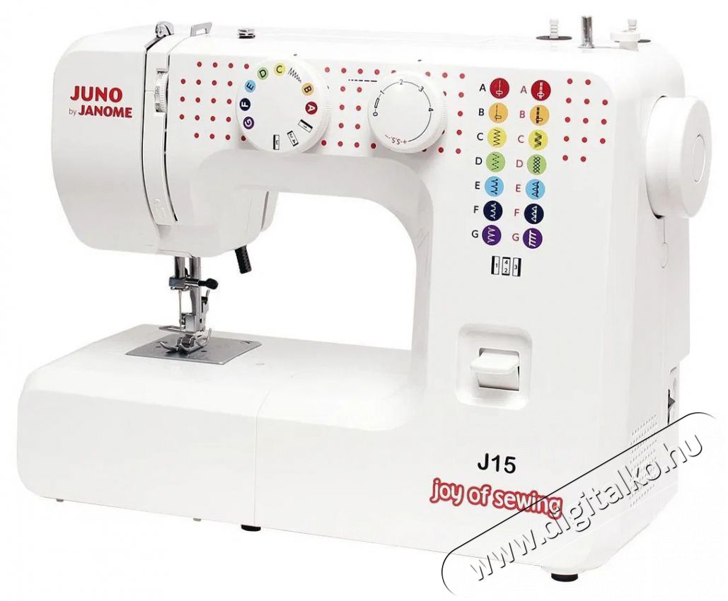 Janome Juno J15 varr&oacute;g&eacute;p H&aacute;ztart&aacute;s / Otthon / K&uuml;lt&eacute;r - Varr&oacute;g&eacute;p - 525042