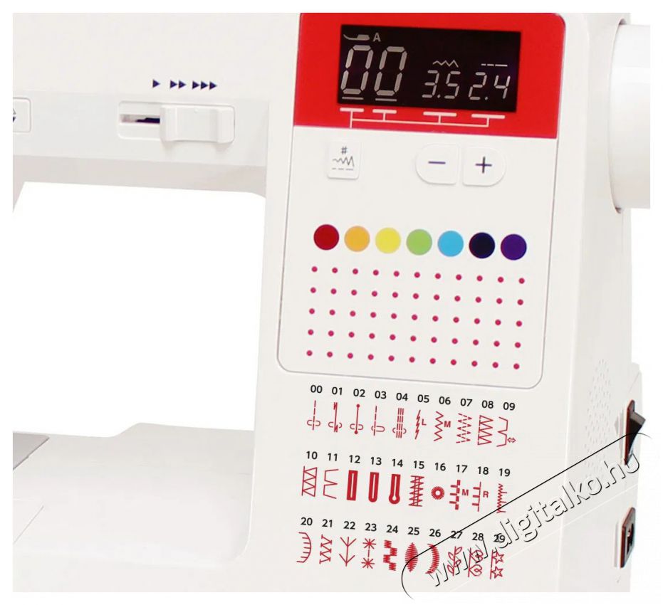 Janome Juno J30 varr&oacute;g&eacute;p H&aacute;ztart&aacute;s / Otthon / K&uuml;lt&eacute;r - Varr&oacute;g&eacute;p - 525043