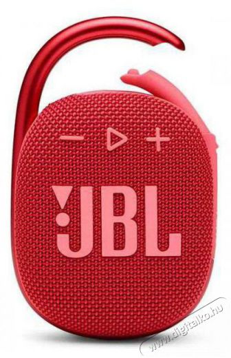 JBL CLIP 4 RED Bluetooth hangsz&oacute;r&oacute; - piros  Audio-Video / Hifi / Multim&eacute;dia - Hordozhat&oacute;, vezet&eacute;k n&eacute;lk&uuml;li / bluetooth hangsug&aacute;rz&oacute; - Hordozhat&oacute;, vezet&eacute;k n&eacute;lk&uuml;li / bluetooth hangsug&aacute;rz&oacute; - 375106