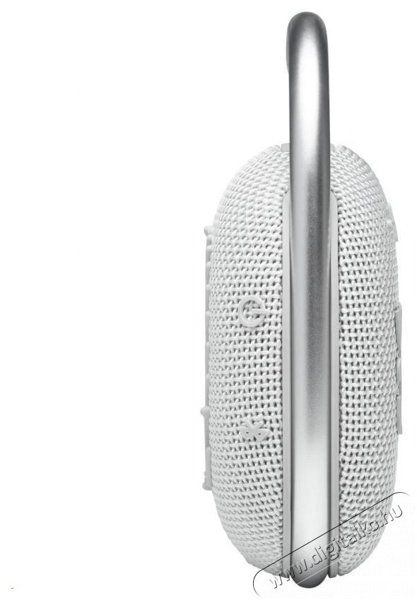 JBL CLIP 4 WHT Bluetooth hangsz&oacute;r&oacute; - feh&eacute;r  Audio-Video / Hifi / Multim&eacute;dia - Hordozhat&oacute;, vezet&eacute;k n&eacute;lk&uuml;li / bluetooth hangsug&aacute;rz&oacute; - Hordozhat&oacute;, vezet&eacute;k n&eacute;lk&uuml;li / bluetooth hangsug&aacute;rz&oacute; - 375108