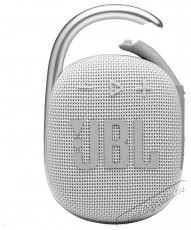 JBL CLIP 4 WHT Bluetooth hangsz&oacute;r&oacute; - feh&eacute;r  Audio-Video / Hifi / Multim&eacute;dia - Hordozhat&oacute;, vezet&eacute;k n&eacute;lk&uuml;li / bluetooth hangsug&aacute;rz&oacute; - Hordozhat&oacute;, vezet&eacute;k n&eacute;lk&uuml;li / bluetooth hangsug&aacute;rz&oacute; - 375108