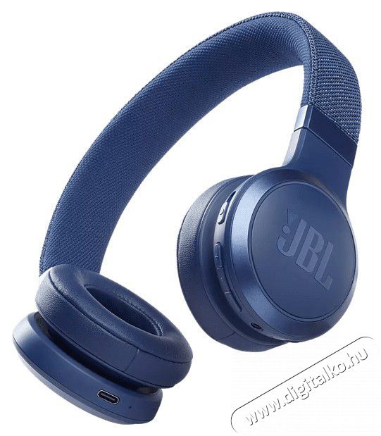JBL LIVE 460 NC BLU Bluetooth akt&iacute;v zajszűrős fejhallgat&oacute; - k&eacute;k  Audio-Video / Hifi / Multim&eacute;dia - F&uuml;l &eacute;s Fejhallgat&oacute;k - Fejhallgat&oacute; - 375141