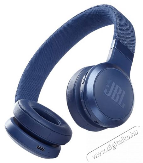 JBL LIVE 460 NC BLU Bluetooth akt&iacute;v zajszűrős fejhallgat&oacute; - k&eacute;k  Audio-Video / Hifi / Multim&eacute;dia - F&uuml;l &eacute;s Fejhallgat&oacute;k - Fejhallgat&oacute; - 375141