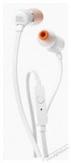 JBL T110WHT fülhallgató - fehér Audio-Video / Hifi / Multimédia - Fül és Fejhallgatók - Fülhallgató mikrofonnal / headset - 314199