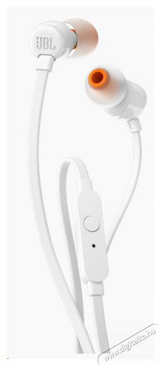 JBL T110WHT f&uuml;lhallgat&oacute; - feh&eacute;r Audio-Video / Hifi / Multim&eacute;dia - F&uuml;l &eacute;s Fejhallgat&oacute;k - F&uuml;lhallgat&oacute; mikrofonnal / headset - 314199