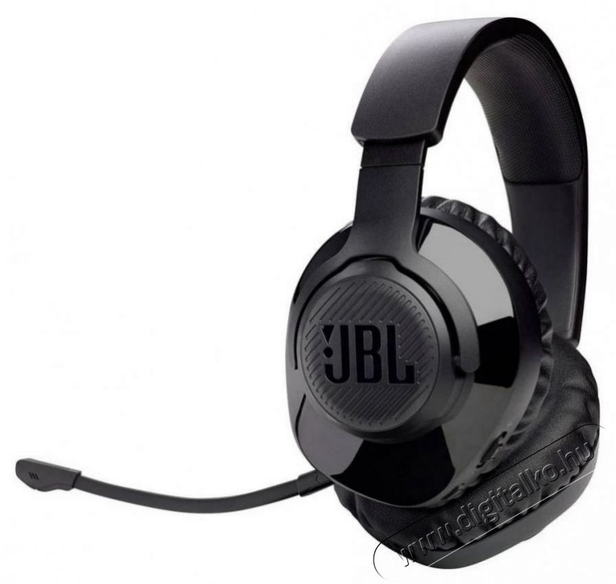 JBL QUANTUM350WL BLK vezet&eacute;k n&eacute;lk&uuml;li gamer fekete headset Mobil / Kommunik&aacute;ci&oacute; / Smart - Mobiltelefon kieg&eacute;sz&iacute;tő / tok - Headset - 385170