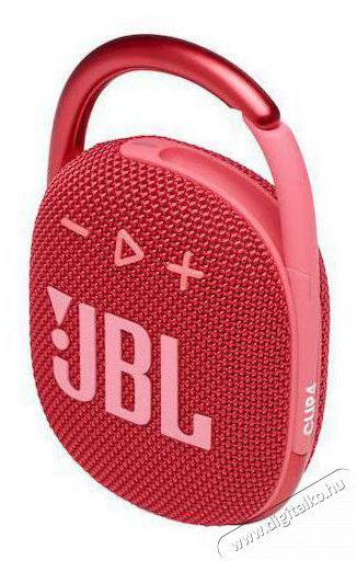 JBL CLIP 4 RED Bluetooth hangsz&oacute;r&oacute; - piros  Audio-Video / Hifi / Multim&eacute;dia - Hordozhat&oacute;, vezet&eacute;k n&eacute;lk&uuml;li / bluetooth hangsug&aacute;rz&oacute; - Hordozhat&oacute;, vezet&eacute;k n&eacute;lk&uuml;li / bluetooth hangsug&aacute;rz&oacute; - 375106