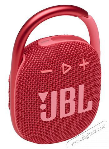 JBL CLIP 4 RED Bluetooth hangsz&oacute;r&oacute; - piros  Audio-Video / Hifi / Multim&eacute;dia - Hordozhat&oacute;, vezet&eacute;k n&eacute;lk&uuml;li / bluetooth hangsug&aacute;rz&oacute; - Hordozhat&oacute;, vezet&eacute;k n&eacute;lk&uuml;li / bluetooth hangsug&aacute;rz&oacute; - 375106