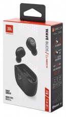 JBL Wave Buds BLK True Wireless Bluetooth fekete f&uuml;lhallgat&oacute; Audio-Video / Hifi / Multim&eacute;dia - F&uuml;l &eacute;s Fejhallgat&oacute;k - F&uuml;lhallgat&oacute; - 462545