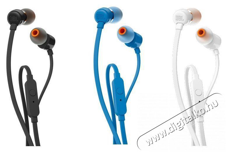 JBL T110BLU f&uuml;lhallgat&oacute; - k&eacute;k Audio-Video / Hifi / Multim&eacute;dia - F&uuml;l &eacute;s Fejhallgat&oacute;k - F&uuml;lhallgat&oacute; - 314198