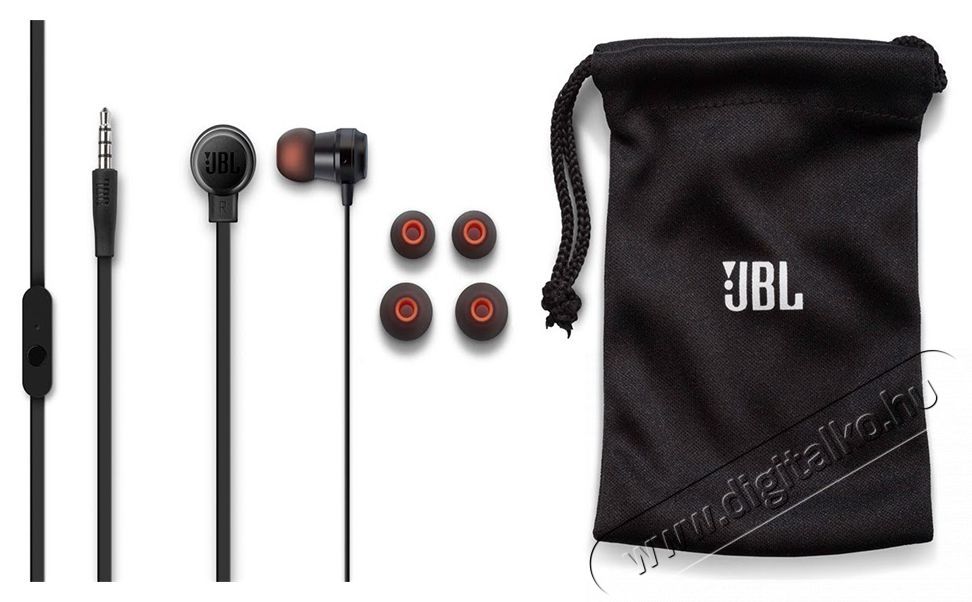 JBL T210 f&uuml;lhallgat&oacute; headset - fekete Audio-Video / Hifi / Multim&eacute;dia - F&uuml;l &eacute;s Fejhallgat&oacute;k - F&uuml;lhallgat&oacute; mikrofonnal / headset - 314202