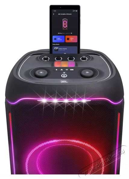 JBL PartyBox Ultimate EU Bluetooth fekete party hangsz&oacute;r&oacute; Audio-Video / Hifi / Multim&eacute;dia - Hordozhat&oacute;, vezet&eacute;k n&eacute;lk&uuml;li / bluetooth hangsug&aacute;rz&oacute; - Hordozhat&oacute;, vezet&eacute;k n&eacute;lk&uuml;li / bluetooth hangsug&aacute;rz&oacute; - 494895