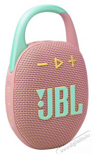 JBL Clip 5 PINK pink hordozhat&oacute; Bluetooth hangsz&oacute;r&oacute; Audio-Video / Hifi / Multim&eacute;dia - Hordozhat&oacute;, vezet&eacute;k n&eacute;lk&uuml;li / bluetooth hangsug&aacute;rz&oacute; - Hordozhat&oacute;, vezet&eacute;k n&eacute;lk&uuml;li / bluetooth hangsug&aacute;rz&oacute; - 500005