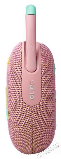 JBL Clip 5 PINK pink hordozhat&oacute; Bluetooth hangsz&oacute;r&oacute; Audio-Video / Hifi / Multim&eacute;dia - Hordozhat&oacute;, vezet&eacute;k n&eacute;lk&uuml;li / bluetooth hangsug&aacute;rz&oacute; - Hordozhat&oacute;, vezet&eacute;k n&eacute;lk&uuml;li / bluetooth hangsug&aacute;rz&oacute; - 500005