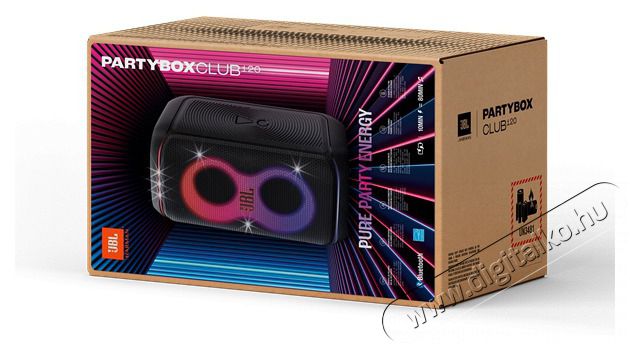 JBL Partybox Club 120 fekete Bluetooth Partybox Audio-Video / Hifi / Multim&eacute;dia - Party / DJ term&eacute;k - Party term&eacute;k - 499999