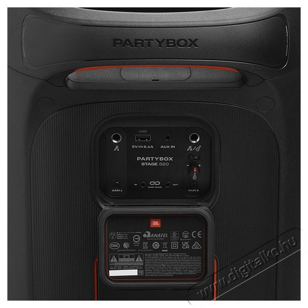 JBL Partybox Stage 320 fekete Bluetooth Partybox Audio-Video / Hifi / Multim&eacute;dia - Party / DJ term&eacute;k - Party term&eacute;k - 500003
