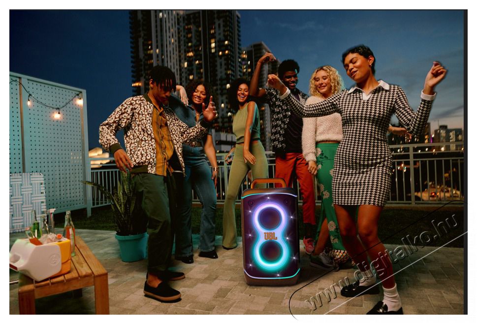 JBL PartyBox 520 Bluetooth hangsz&oacute;r&oacute; Audio-Video / Hifi / Multim&eacute;dia - Hangfal - Hangfalszett - &Aacute;ll&oacute; / front hangfal - 506201