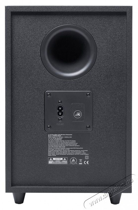 JBL CINEMA SB560 3.1 csatorn&aacute;s fekete hangprojektor Audio-Video / Hifi / Multim&eacute;dia - H&aacute;zimozi - &Ouml;ssze&aacute;ll&iacute;tott h&aacute;zimozi szett - 507133