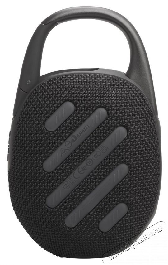 JBL Clip 5 BLK fekete hordozhat&oacute; Bluetooth hangsz&oacute;r&oacute; Audio-Video / Hifi / Multim&eacute;dia - Hordozhat&oacute;, vezet&eacute;k n&eacute;lk&uuml;li / bluetooth hangsug&aacute;rz&oacute; - Hordozhat&oacute;, vezet&eacute;k n&eacute;lk&uuml;li / bluetooth hangsug&aacute;rz&oacute; - 507945