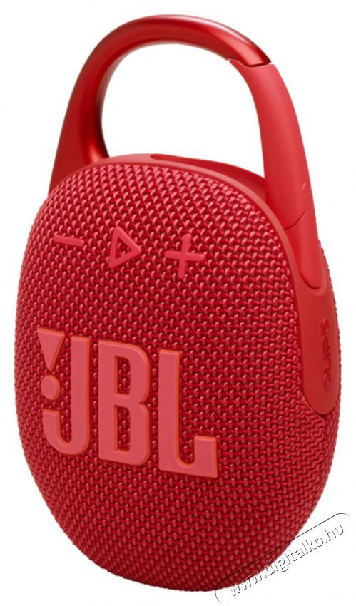 JBL Clip 5 RED piros hordozhat&oacute; Bluetooth hangsz&oacute;r&oacute; Audio-Video / Hifi / Multim&eacute;dia - Hordozhat&oacute;, vezet&eacute;k n&eacute;lk&uuml;li / bluetooth hangsug&aacute;rz&oacute; - Hordozhat&oacute;, vezet&eacute;k n&eacute;lk&uuml;li / bluetooth hangsug&aacute;rz&oacute; - 507947