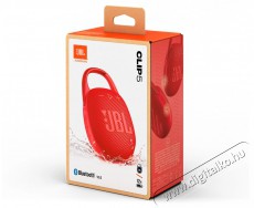 JBL Clip 5 RED piros hordozhat&oacute; Bluetooth hangsz&oacute;r&oacute; Audio-Video / Hifi / Multim&eacute;dia - Hordozhat&oacute;, vezet&eacute;k n&eacute;lk&uuml;li / bluetooth hangsug&aacute;rz&oacute; - Hordozhat&oacute;, vezet&eacute;k n&eacute;lk&uuml;li / bluetooth hangsug&aacute;rz&oacute; - 507947