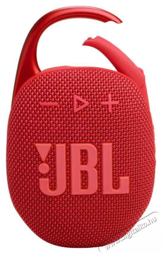 JBL Clip 5 RED piros hordozhat&oacute; Bluetooth hangsz&oacute;r&oacute; Audio-Video / Hifi / Multim&eacute;dia - Hordozhat&oacute;, vezet&eacute;k n&eacute;lk&uuml;li / bluetooth hangsug&aacute;rz&oacute; - Hordozhat&oacute;, vezet&eacute;k n&eacute;lk&uuml;li / bluetooth hangsug&aacute;rz&oacute; - 507947