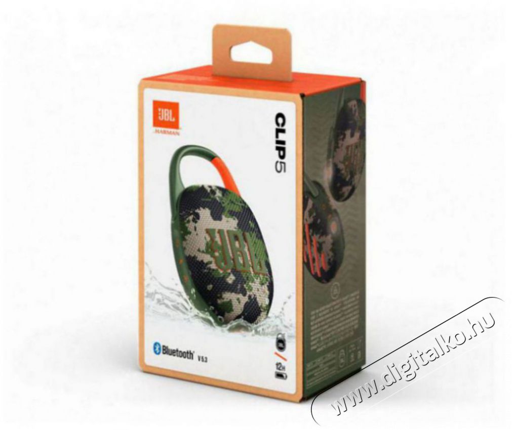 JBL Clip 5 SQUAD terepmint&aacute;s hordozhat&oacute; Bluetooth hangsz&oacute;r&oacute; Audio-Video / Hifi / Multim&eacute;dia - Hordozhat&oacute;, vezet&eacute;k n&eacute;lk&uuml;li / bluetooth hangsug&aacute;rz&oacute; - Hordozhat&oacute;, vezet&eacute;k n&eacute;lk&uuml;li / bluetooth hangsug&aacute;rz&oacute; - 507948