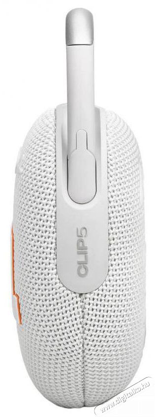 JBL Clip 5 WHT feh&eacute;r hordozhat&oacute; Bluetooth hangsz&oacute;r&oacute; Audio-Video / Hifi / Multim&eacute;dia - Hordozhat&oacute;, vezet&eacute;k n&eacute;lk&uuml;li / bluetooth hangsug&aacute;rz&oacute; - Hordozhat&oacute;, vezet&eacute;k n&eacute;lk&uuml;li / bluetooth hangsug&aacute;rz&oacute; - 507949
