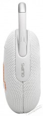 JBL Clip 5 WHT feh&eacute;r hordozhat&oacute; Bluetooth hangsz&oacute;r&oacute; Audio-Video / Hifi / Multim&eacute;dia - Hordozhat&oacute;, vezet&eacute;k n&eacute;lk&uuml;li / bluetooth hangsug&aacute;rz&oacute; - Hordozhat&oacute;, vezet&eacute;k n&eacute;lk&uuml;li / bluetooth hangsug&aacute;rz&oacute; - 507949