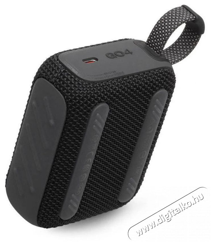 JBL Go 4 BLK fekete hordozhat&oacute; Bluetooth hangsz&oacute;r&oacute; Audio-Video / Hifi / Multim&eacute;dia - Hordozhat&oacute;, vezet&eacute;k n&eacute;lk&uuml;li / bluetooth hangsug&aacute;rz&oacute; - Hordozhat&oacute;, vezet&eacute;k n&eacute;lk&uuml;li / bluetooth hangsug&aacute;rz&oacute; - 507940