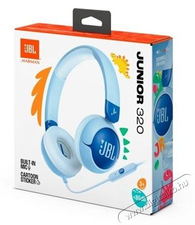 JBL JR320BLU FEJHALLGAT&Oacute; GYEREK Audio-Video / Hifi / Multim&eacute;dia - F&uuml;l &eacute;s Fejhallgat&oacute;k - Fejhallgat&oacute; - 509084