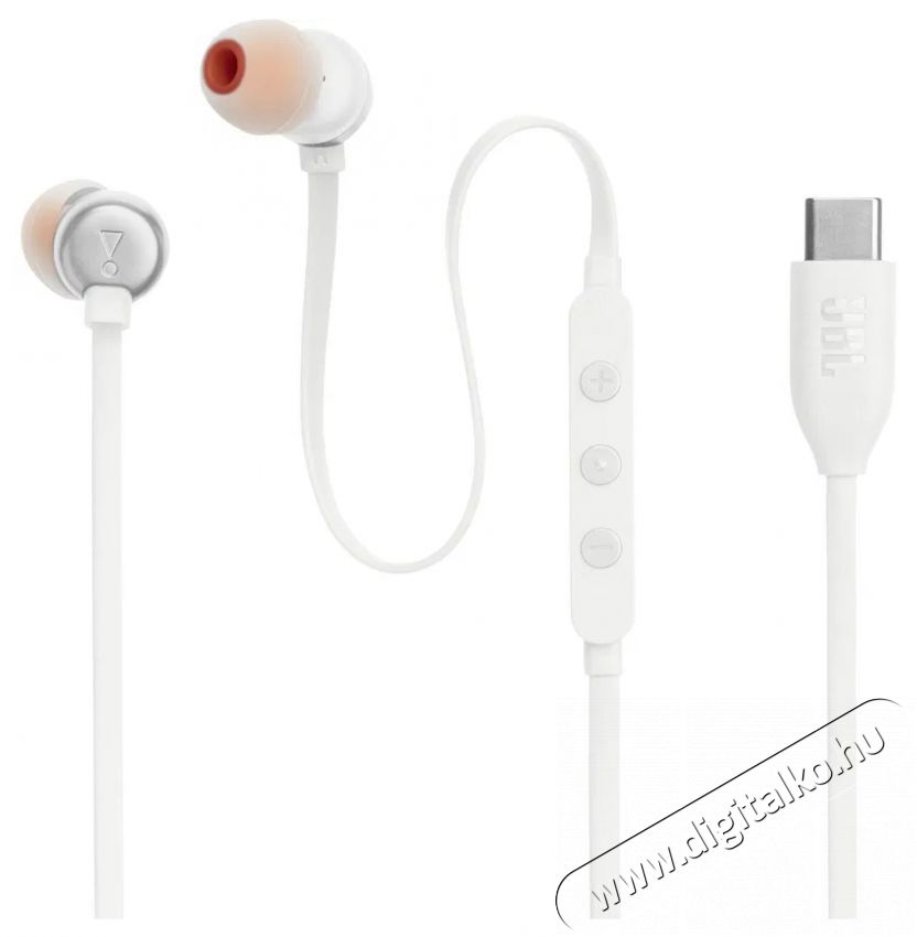 JBL Tune 310 USB-C - feh&eacute;r Audio-Video / Hifi / Multim&eacute;dia - F&uuml;l &eacute;s Fejhallgat&oacute;k - F&uuml;lhallgat&oacute; - 510032